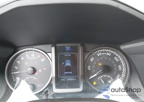 2018 Toyota Tacoma Dbl Cab/Sr/Trdspt/Or/Pro из США, поврежденный, VIN 5TFCZ5AN6JX147488